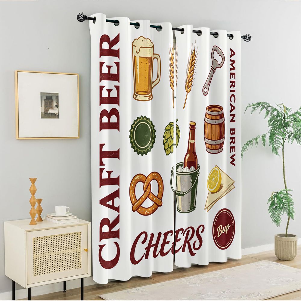 Vintage Craft Beer Theme Print – обзор и цена Craft Beer & Wine U-