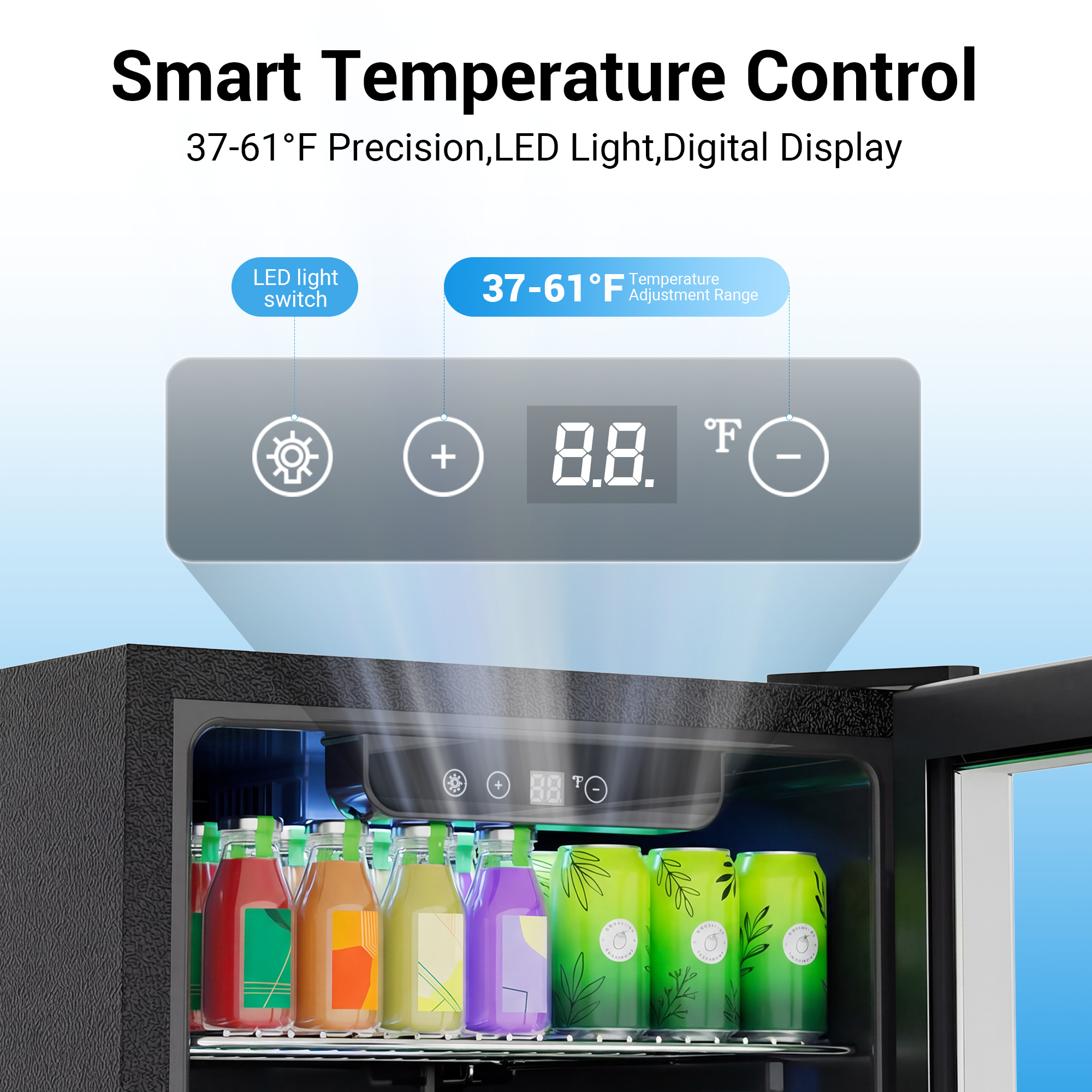 130 Can Beverage Refrigerator  – обзор и цена Beer Wine Up