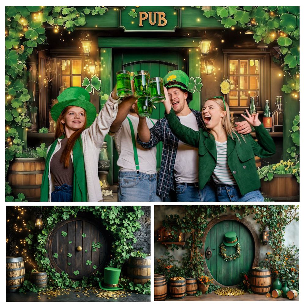 St. Patrick's Day Backdrop Ban – обзор и цена Wine Beer Festival