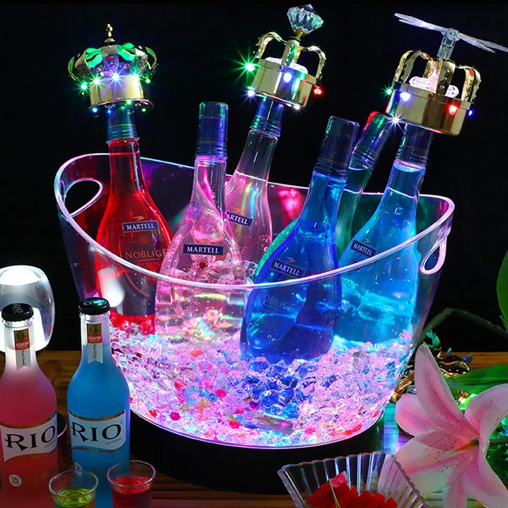 8L Transparent LED Luminous Ic – обзор и цена Beer Wine Up