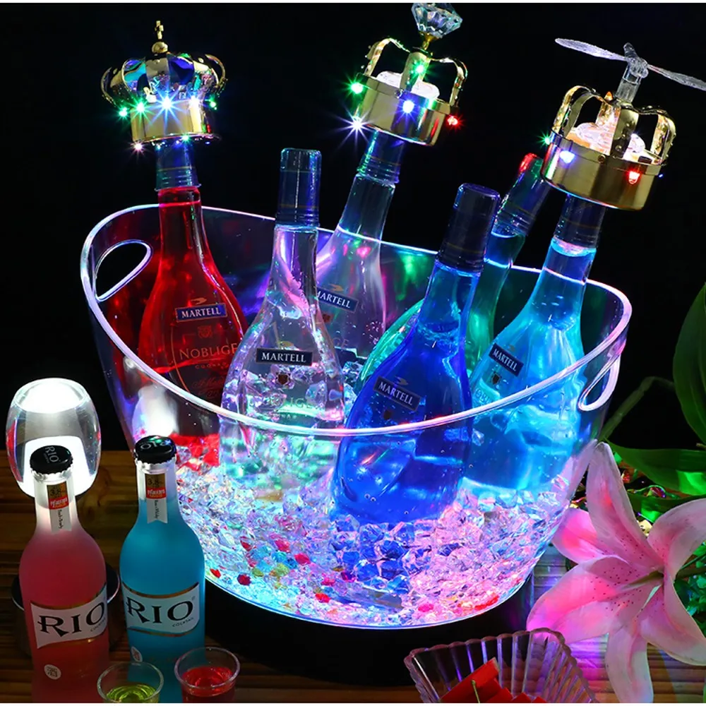 8L Transparent LED Luminous Ic – обзор и цена Beer Wine Up