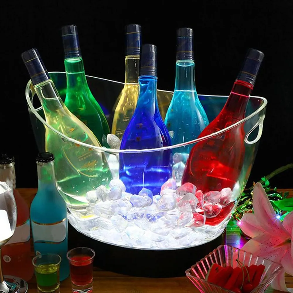 8L Transparent LED Luminous Ic – обзор и цена Beer Wine Up
