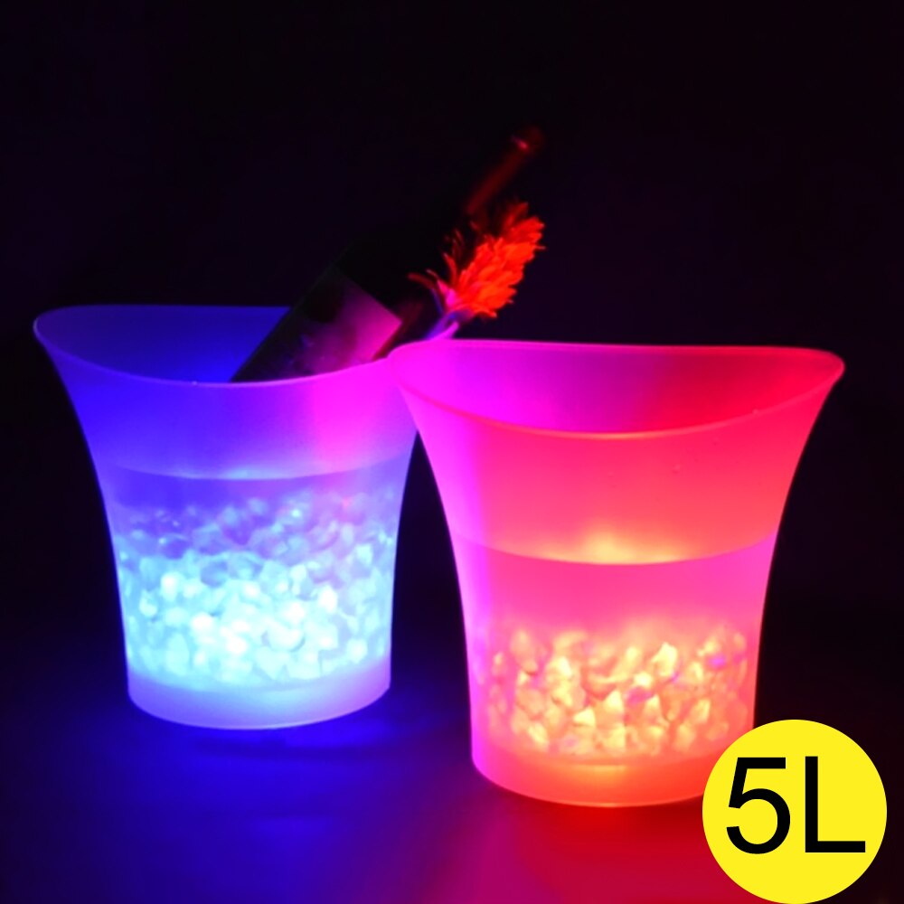 5L 6 Color LED Ice Bucket Wate – обзор и цена Beer Wine Up