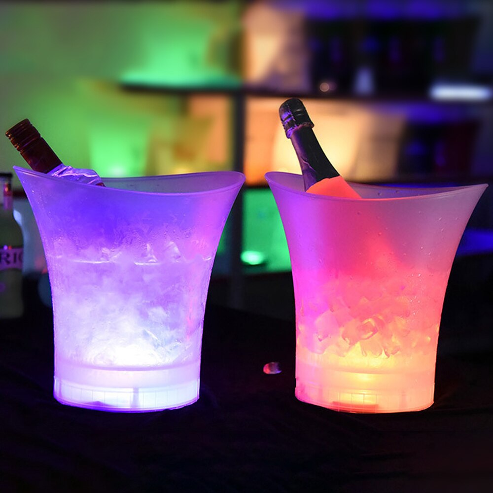5L 6 Color LED Ice Bucket Wate – обзор и цена Beer Wine Up