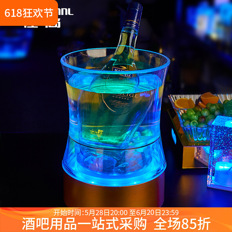 Multicolor LED Beer Ice Bucket – обзор и цена Beer Wine Up