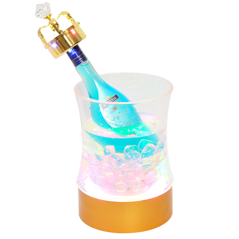 Multicolor LED Beer Ice Bucket – обзор и цена Beer Wine Up
