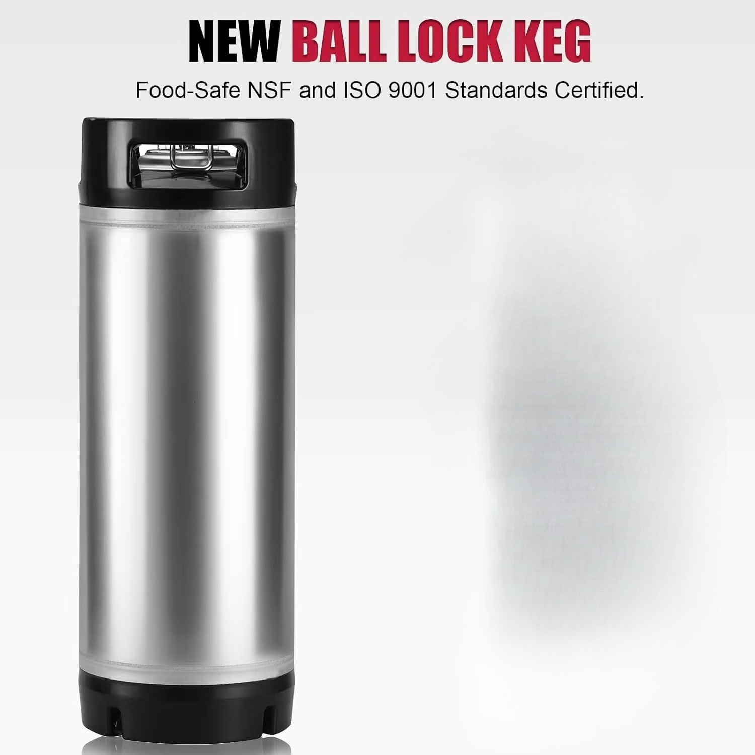Ball Lock Keg Stainless Steel  – обзор и цена Craft Beer & Wine U-