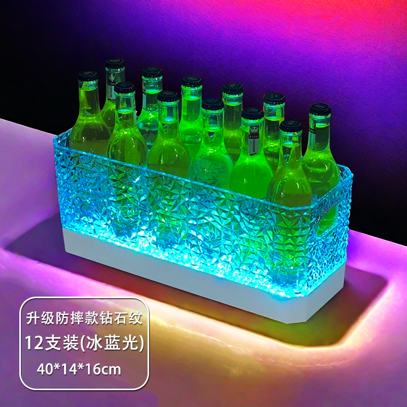 LED Light-Up Cocktail Ice Buck – обзор и цена Beer Wine Up