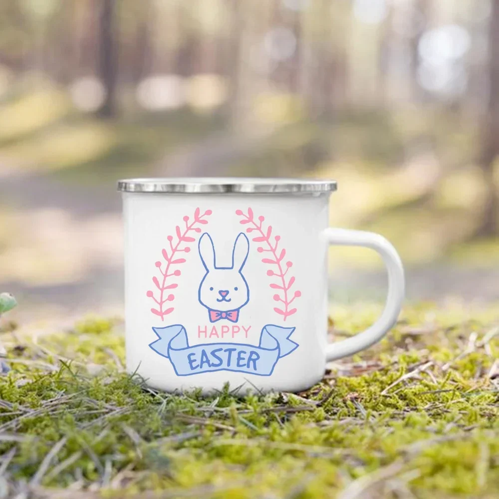 Enamel Handle Cup Happy Easter – обзор и цена Wine Beer Best